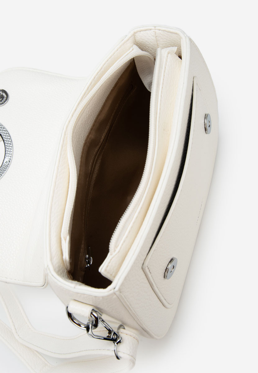 Borsa a spalla Silvia Rosa 25J511 bianca