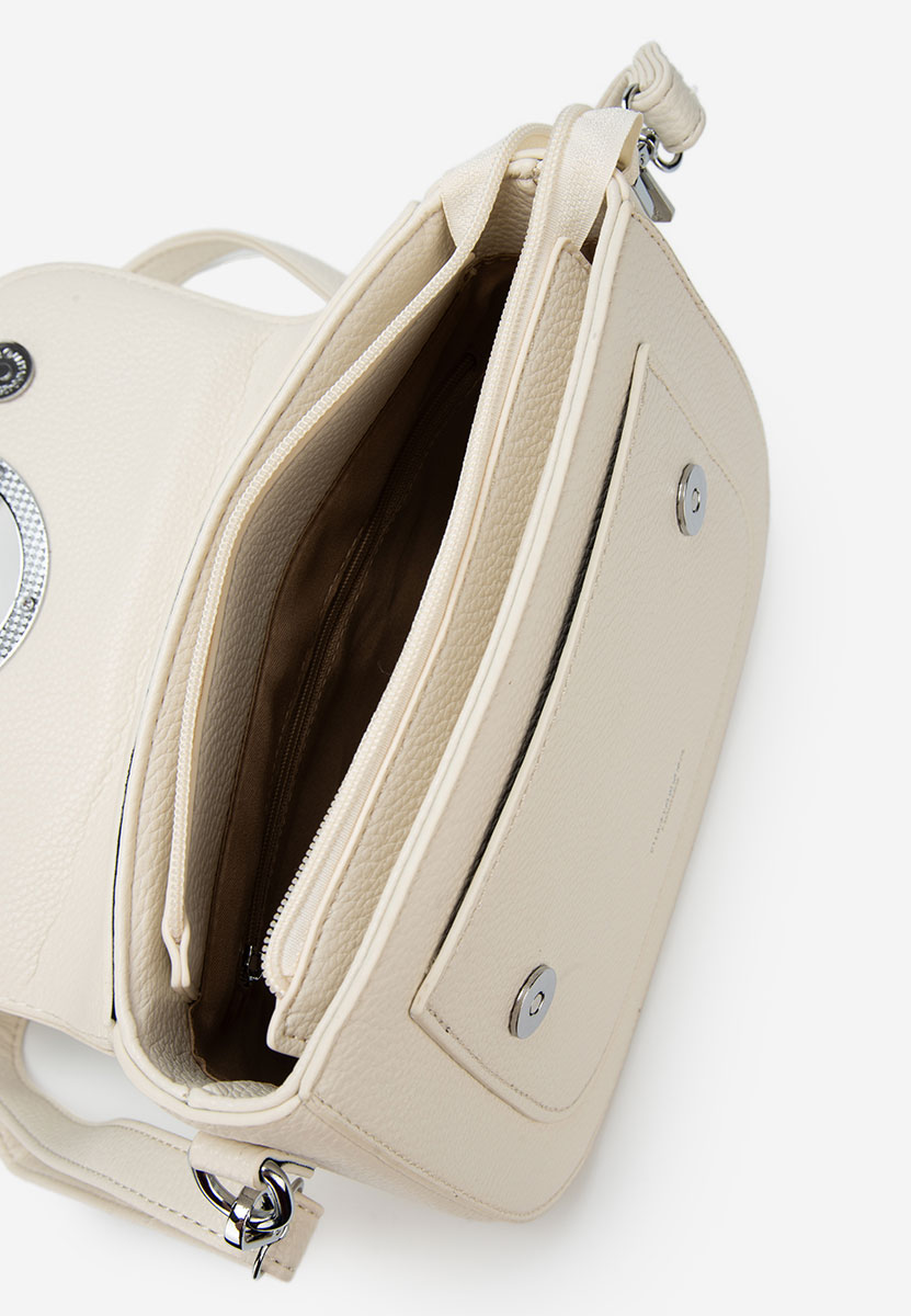 Borsa a spalla Silvia Rosa 25J511 beige