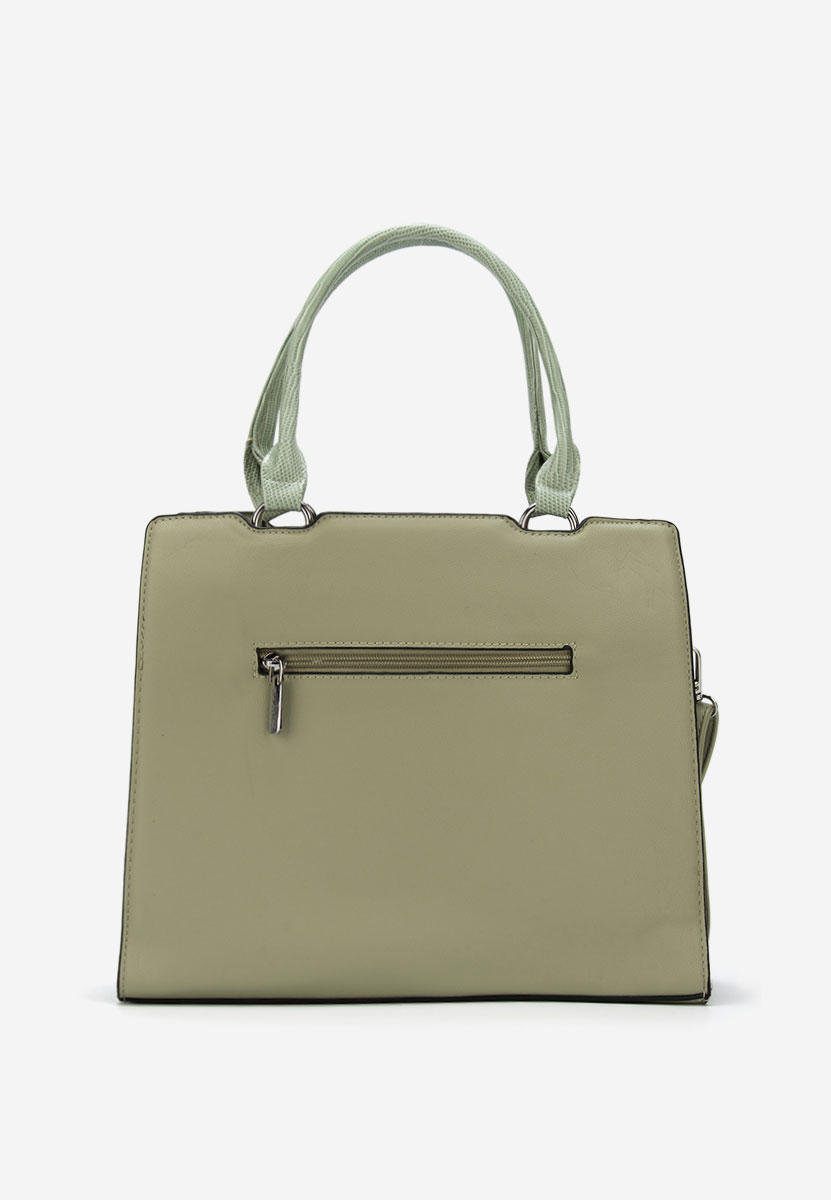 Borsa a mano Silvia Rosa 8174 verde