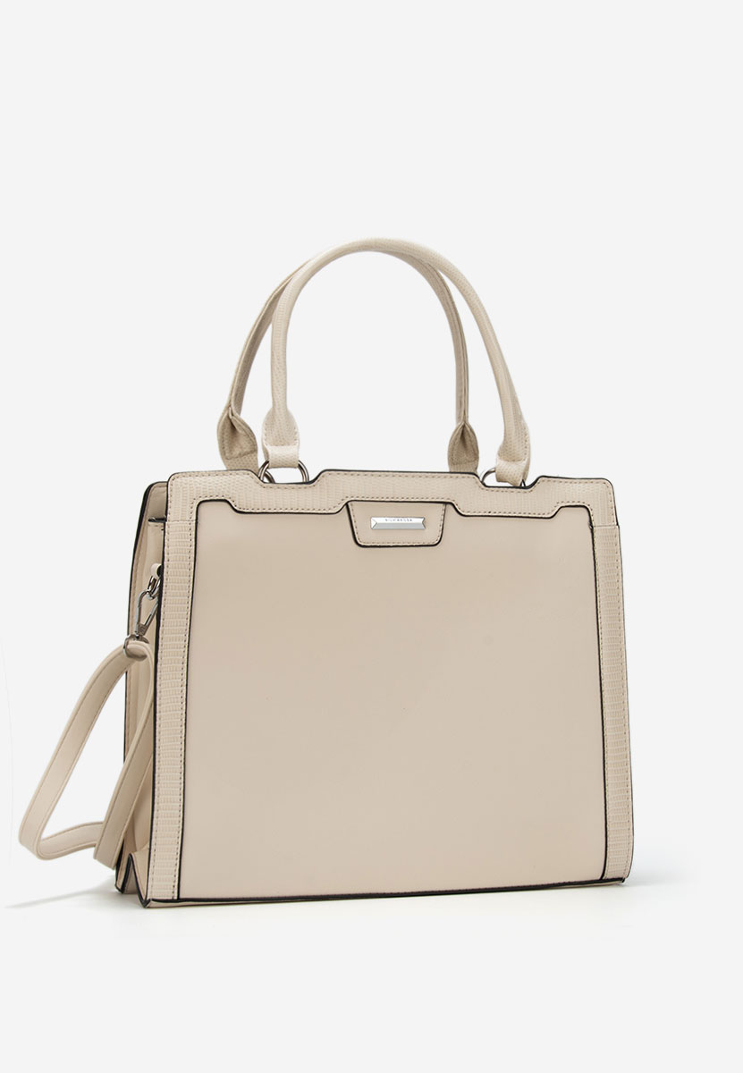 Borsa a mano Silvia Rosa 8174 bianca