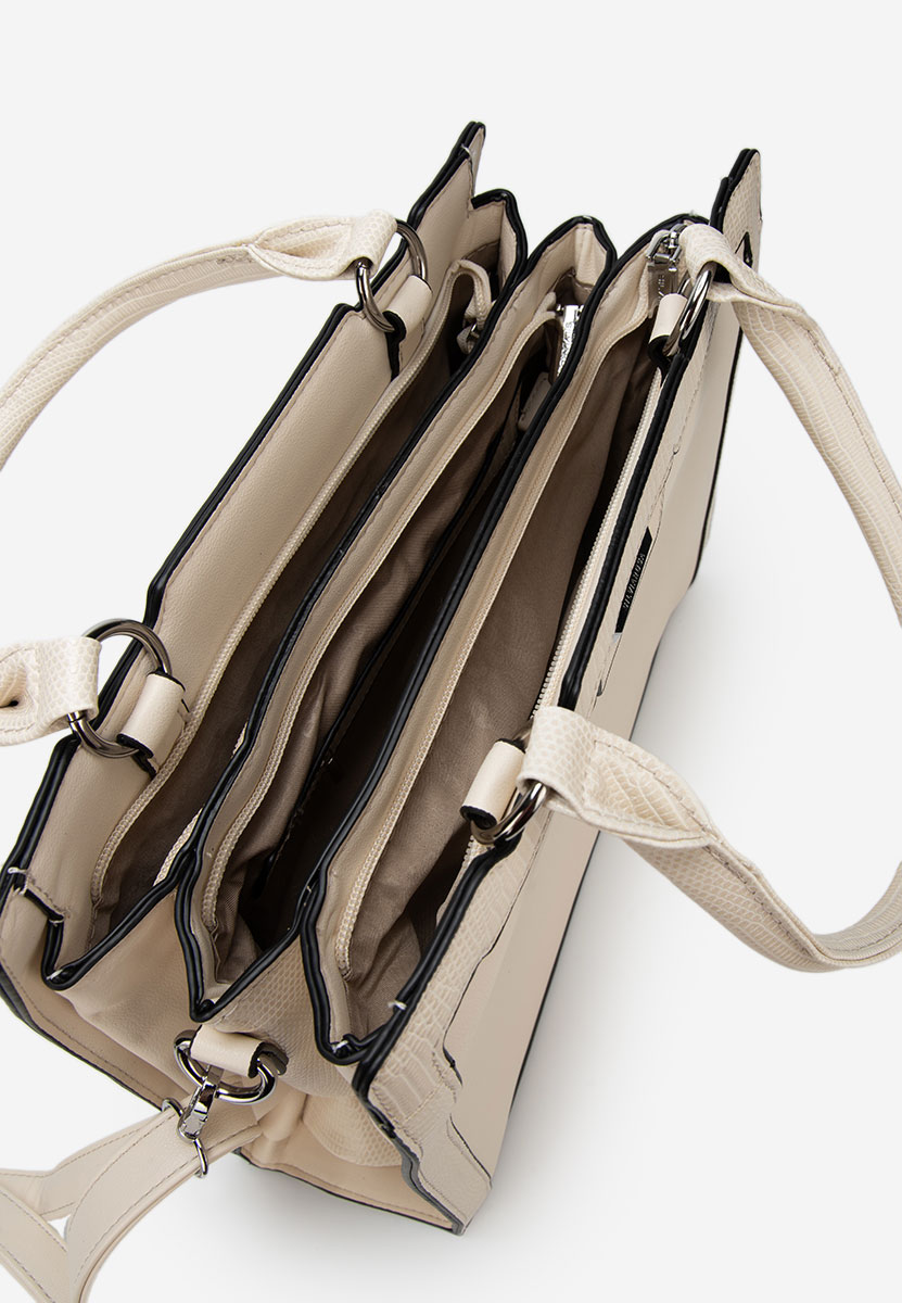Borsa a mano Silvia Rosa 8174 bianca