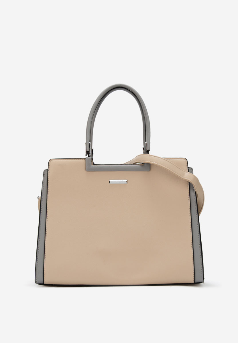 Borsa a mano Silvia Rosa 8166 beige