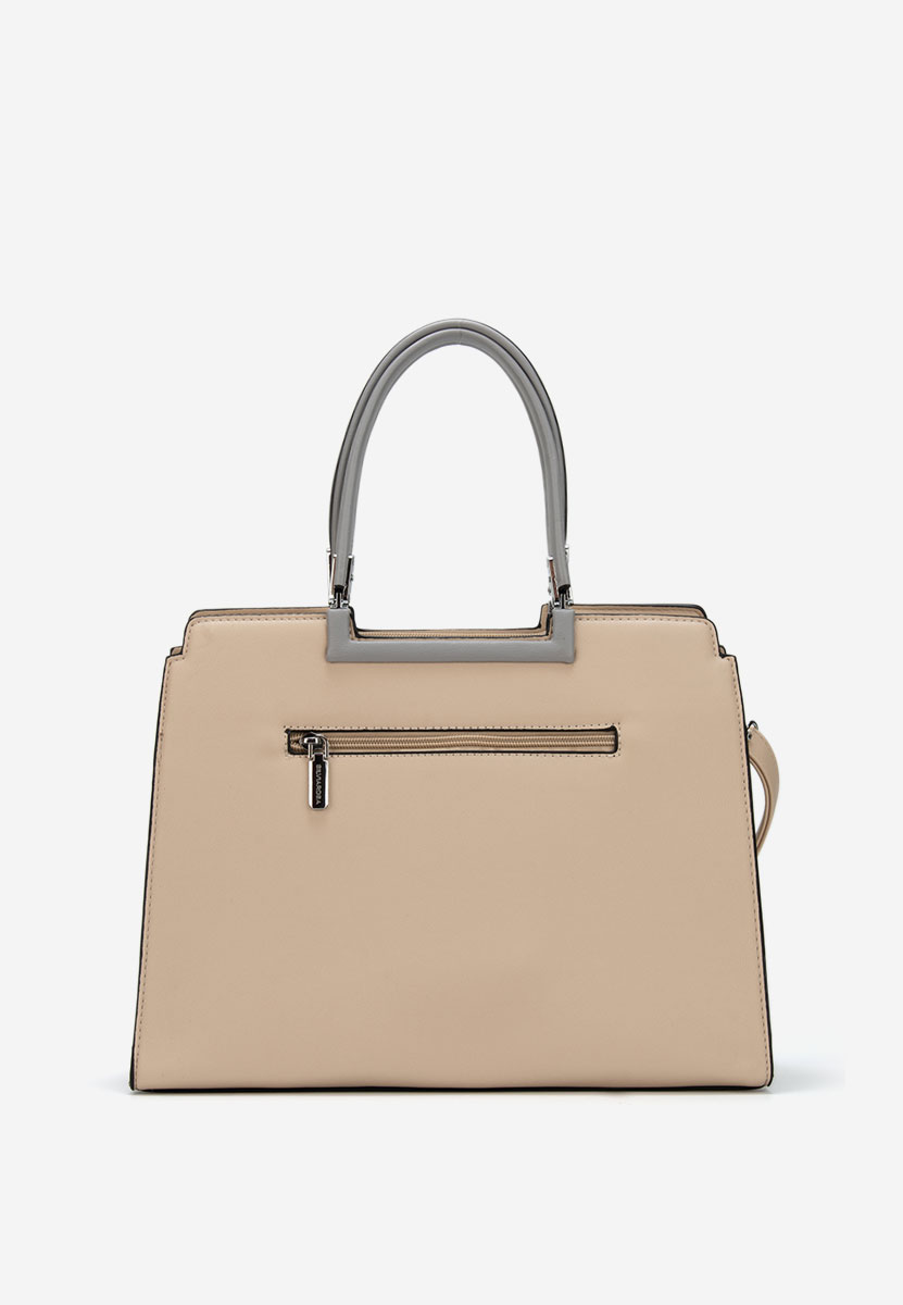 Borsa a mano Silvia Rosa 8166 beige