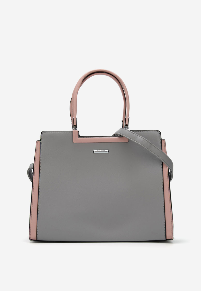 Borsa a mano Silvia Rosa 8166 grigio