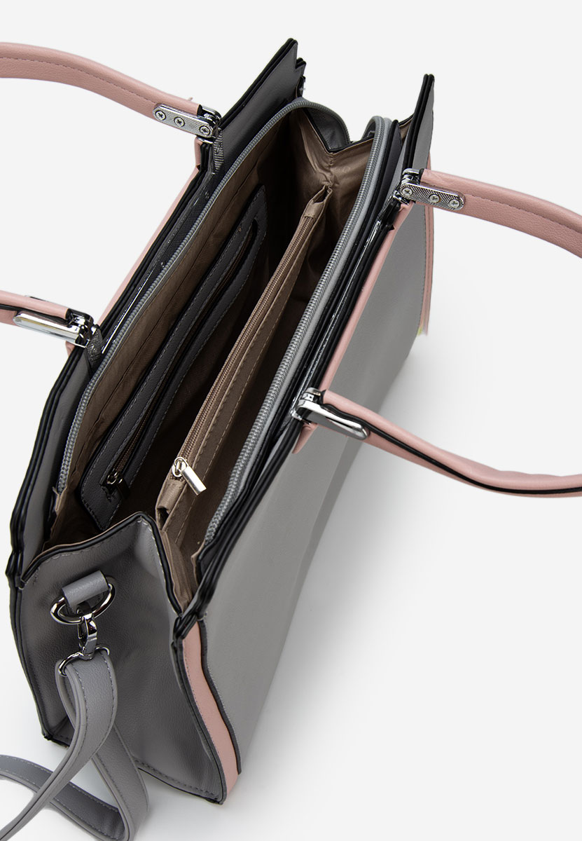 Borsa a mano Silvia Rosa 8166 grigio