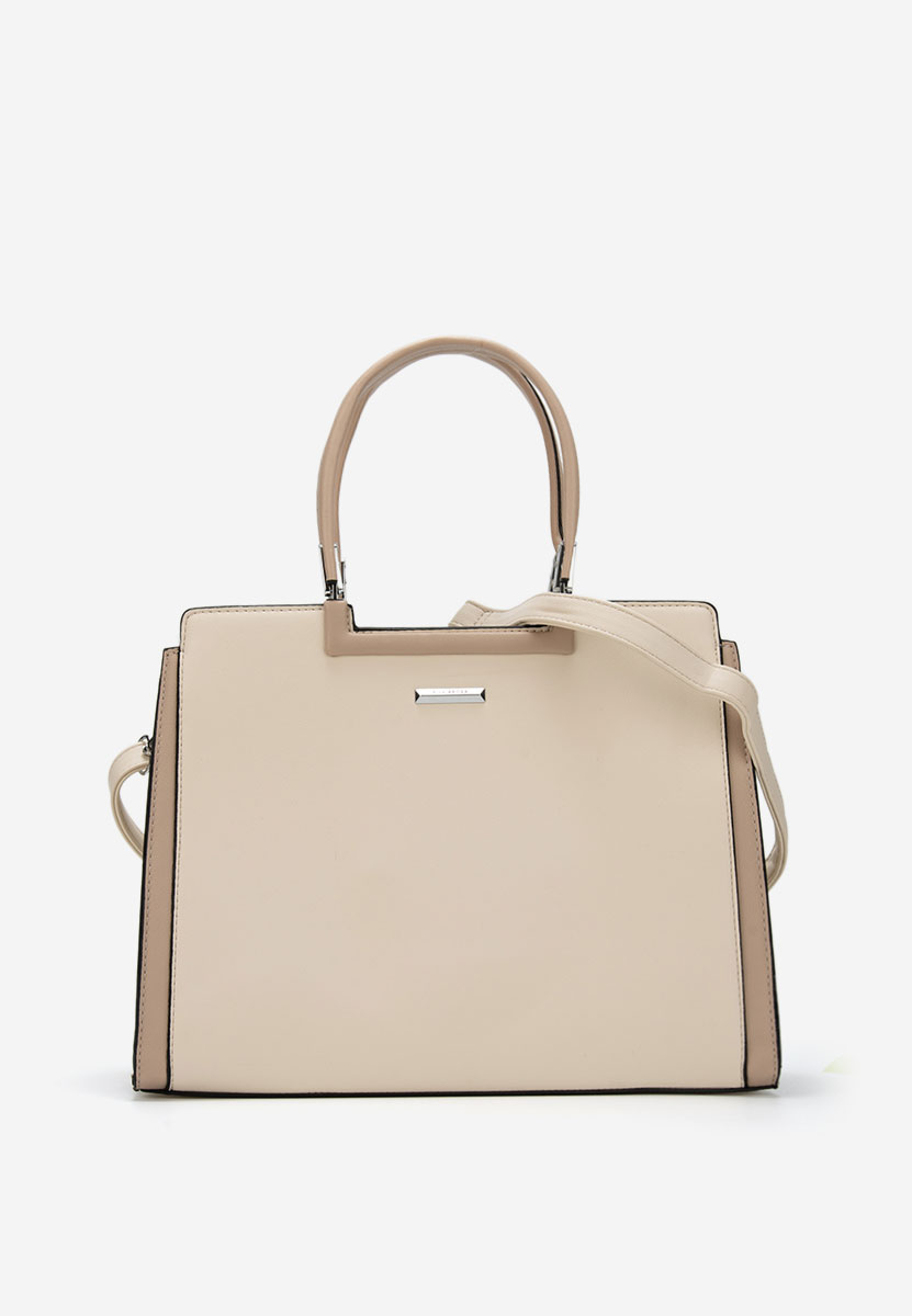 Borsa a mano Silvia Rosa 8166 bianca