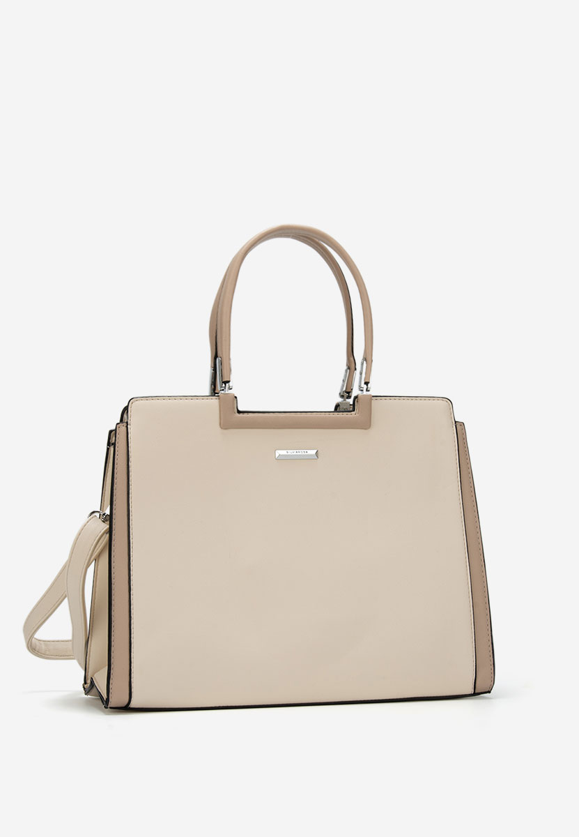 Borsa a mano Silvia Rosa 8166 bianca