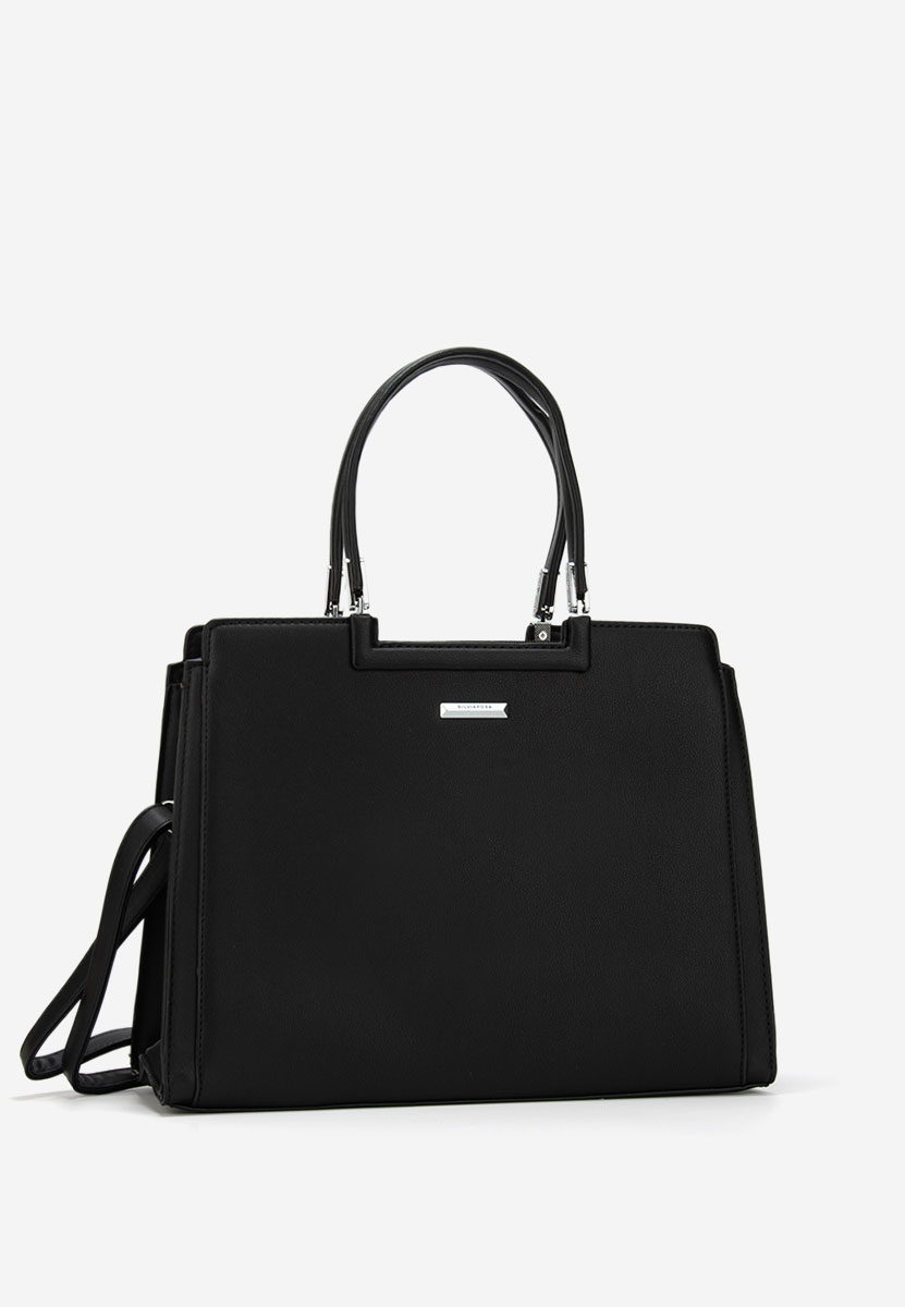 Borsa a mano Silvia Rosa 8166 nera