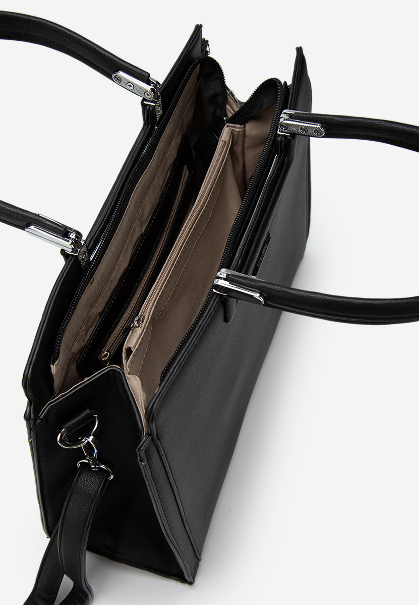 Borsa a mano Silvia Rosa 8166 nera