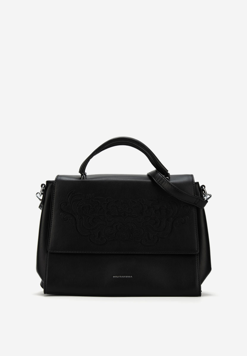 Borsa a mano Silvia Rosa 5956 nera