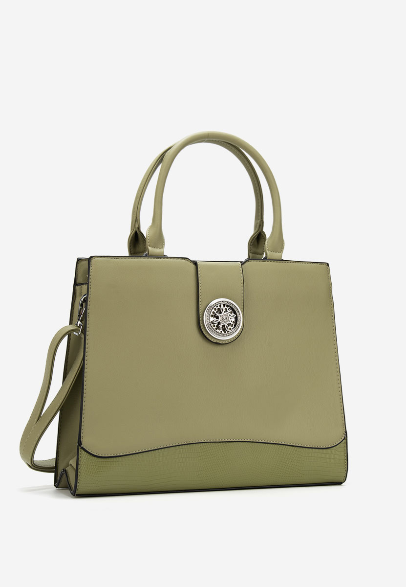 Borsa a mano Silvia Rosa 8040 verde
