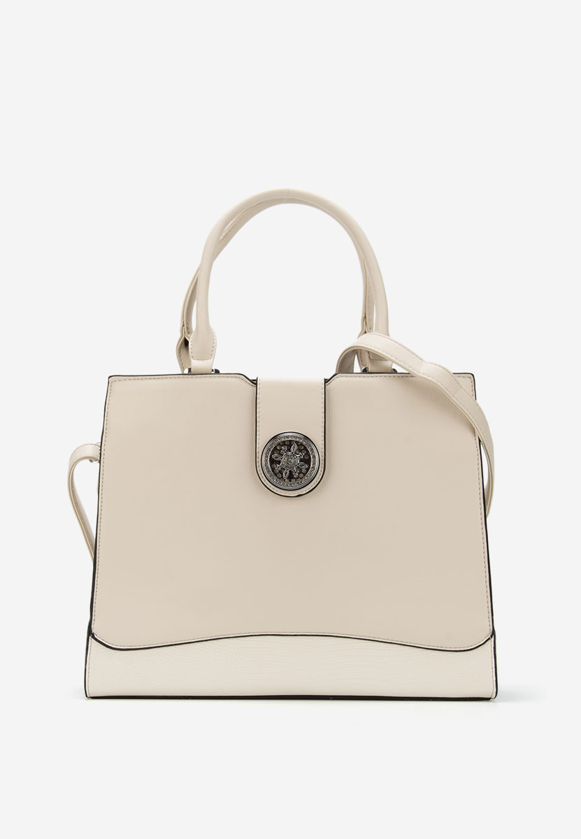 Borsa a mano Silvia Rosa 8040 beige
