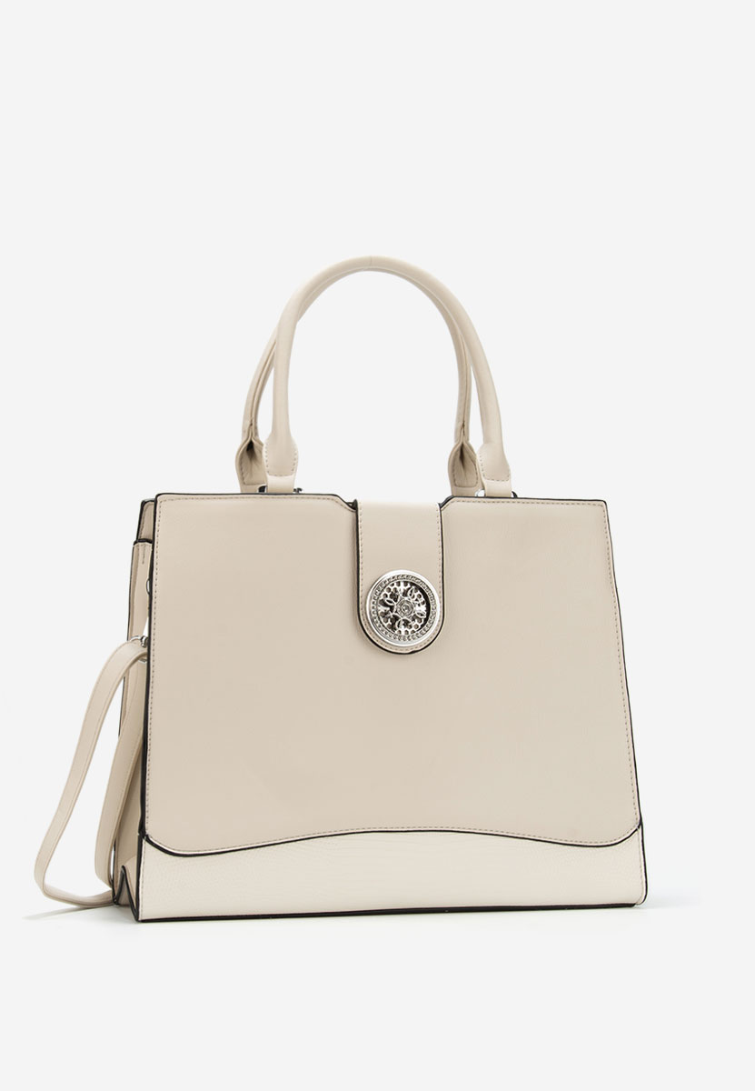 Borsa a mano Silvia Rosa 8040 beige
