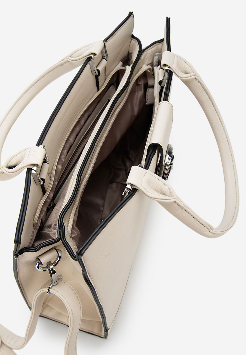 Borsa a mano Silvia Rosa 8040 beige