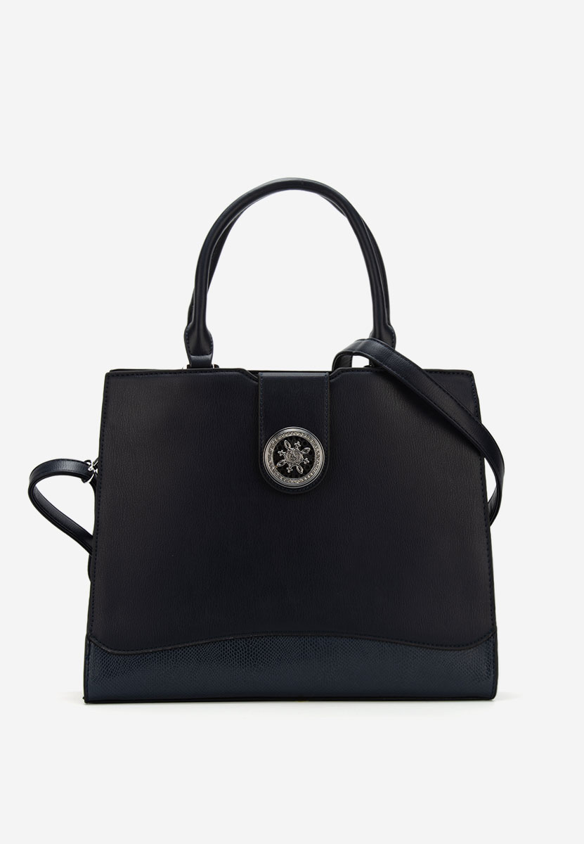 Borsa a mano Silvia Rosa 8040 blu marine