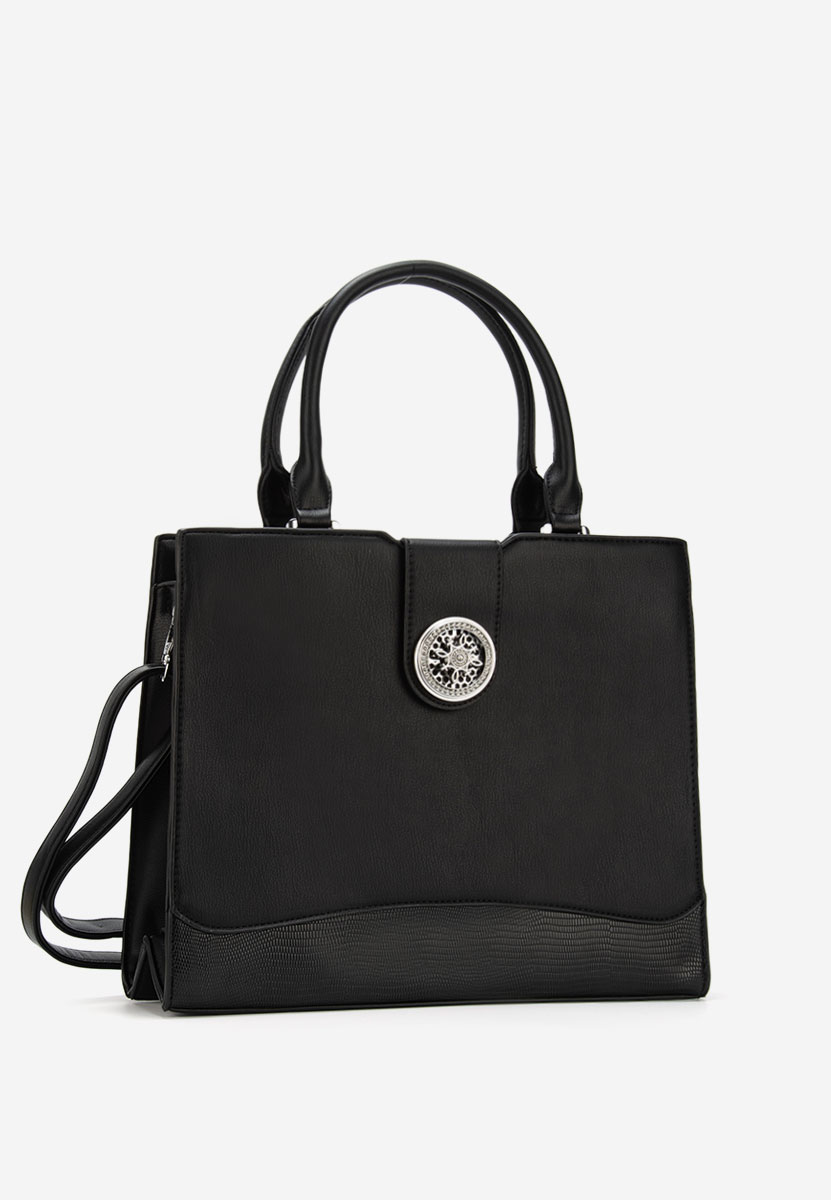 Borsa a mano Silvia Rosa 8040 nera