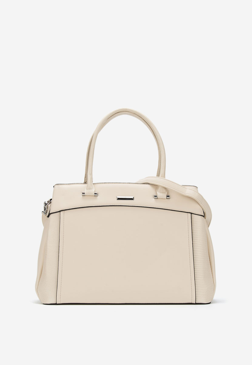 Borsa a mano Silvia Rosa 6937 bianca