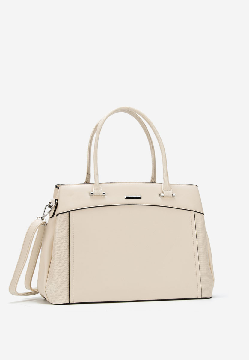 Borsa a mano Silvia Rosa 6937 bianca