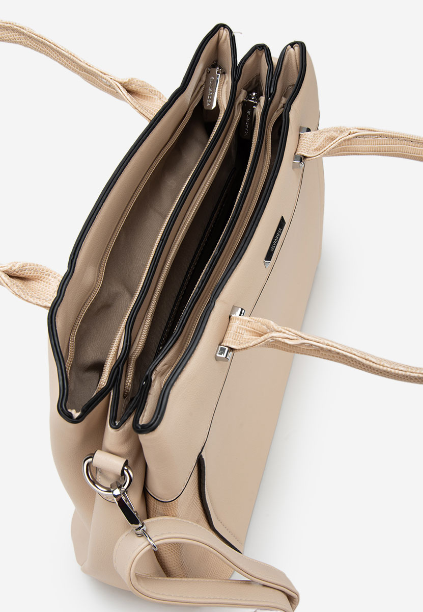 Borsa a mano Silvia Rosa 6937 beige
