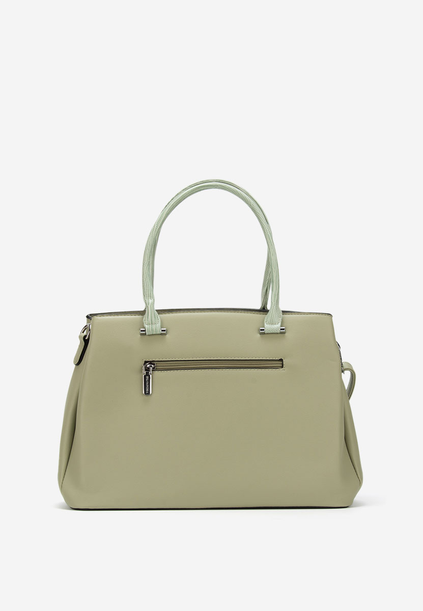 Borsa a mano Silvia Rosa 6937 verde