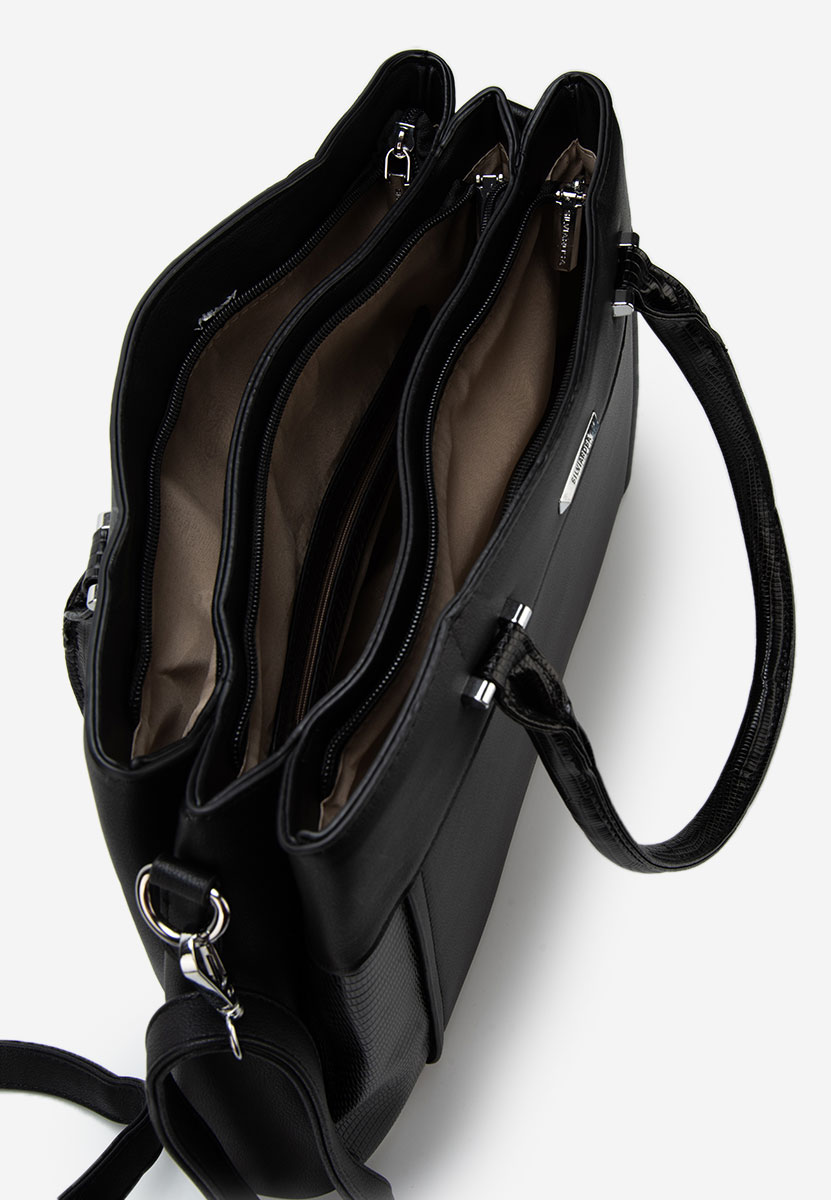 Borsa a mano Silvia Rosa 6937 nera