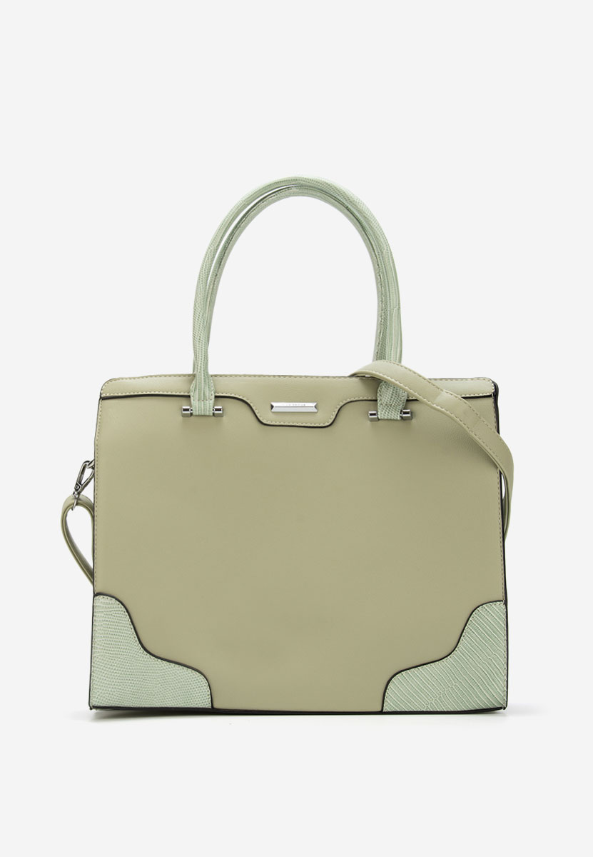 Borsa a mano Silvia Rosa 6926 verde