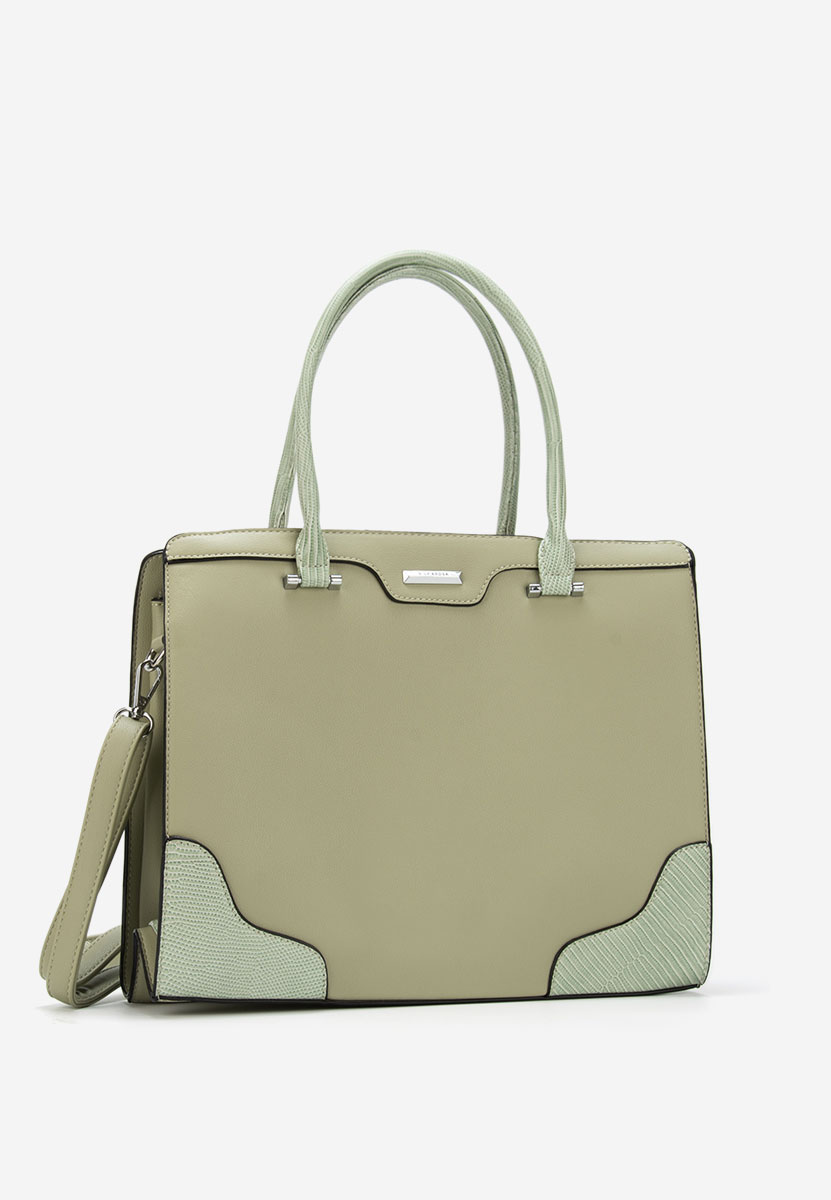 Borsa a mano Silvia Rosa 6926 verde