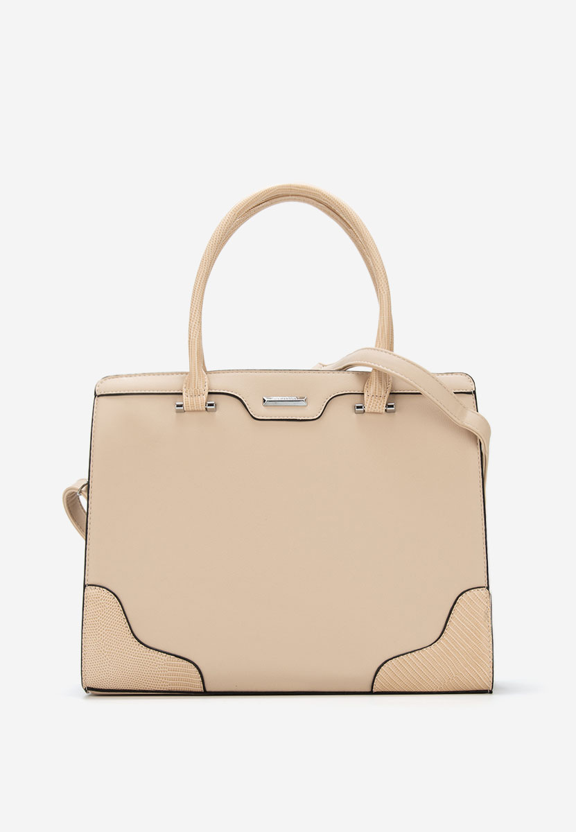 Borsa a mano Silvia Rosa 6926 beige