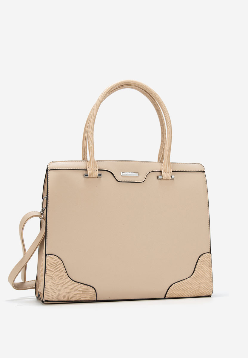 Borsa a mano Silvia Rosa 6926 beige