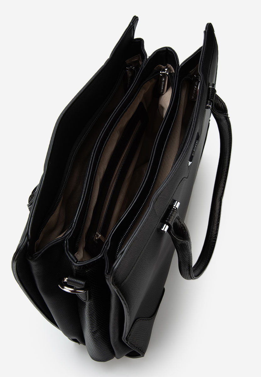 Borsa a mano Silvia Rosa 6926 nera