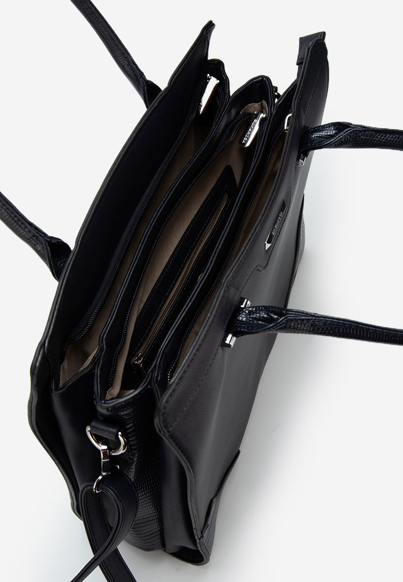 Borsa a mano Silvia Rosa 6926 blu marine