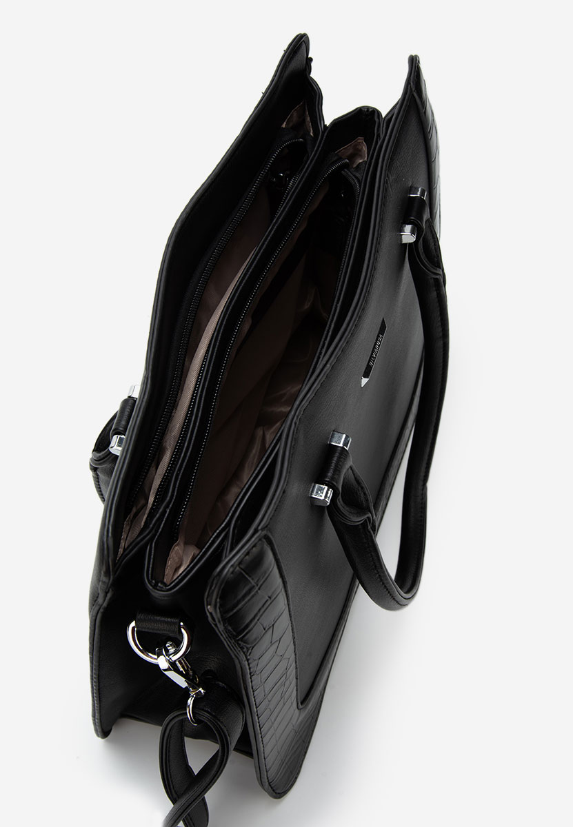 Borsa da ufficio Silvia Rosa 8045 nera