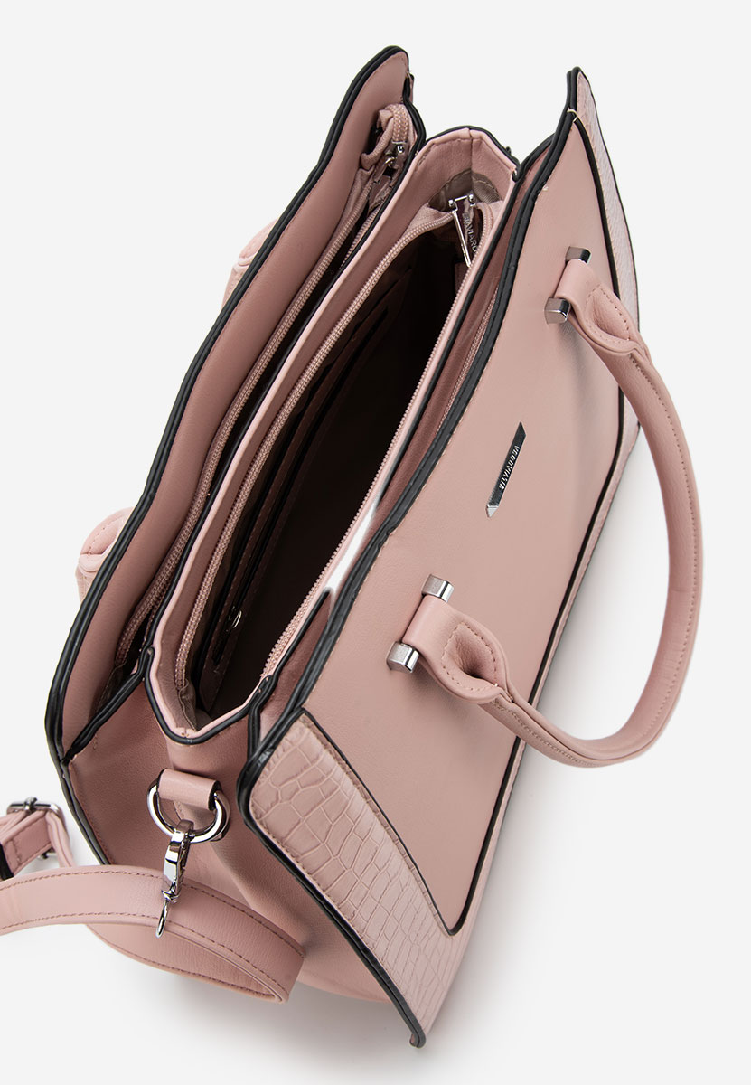 Borsa da ufficio Silvia Rosa 8045 rosa