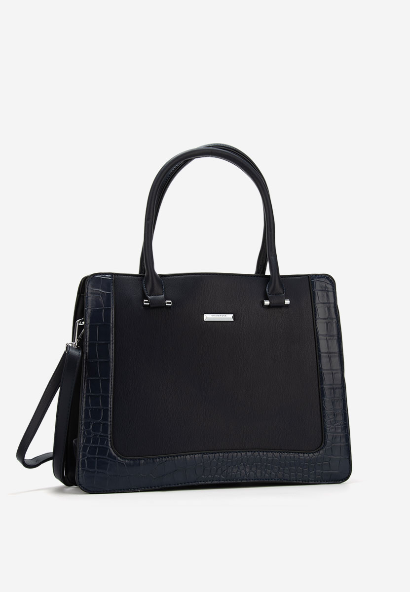 Borsa da ufficio Silvia Rosa 8045 blu marine