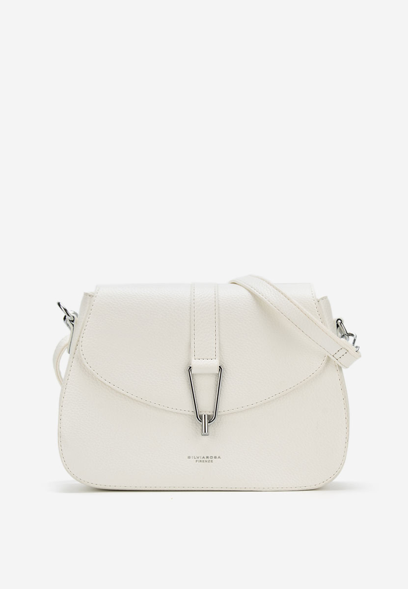 Borsa a spalla Silvia Rosa 25J510 bianca