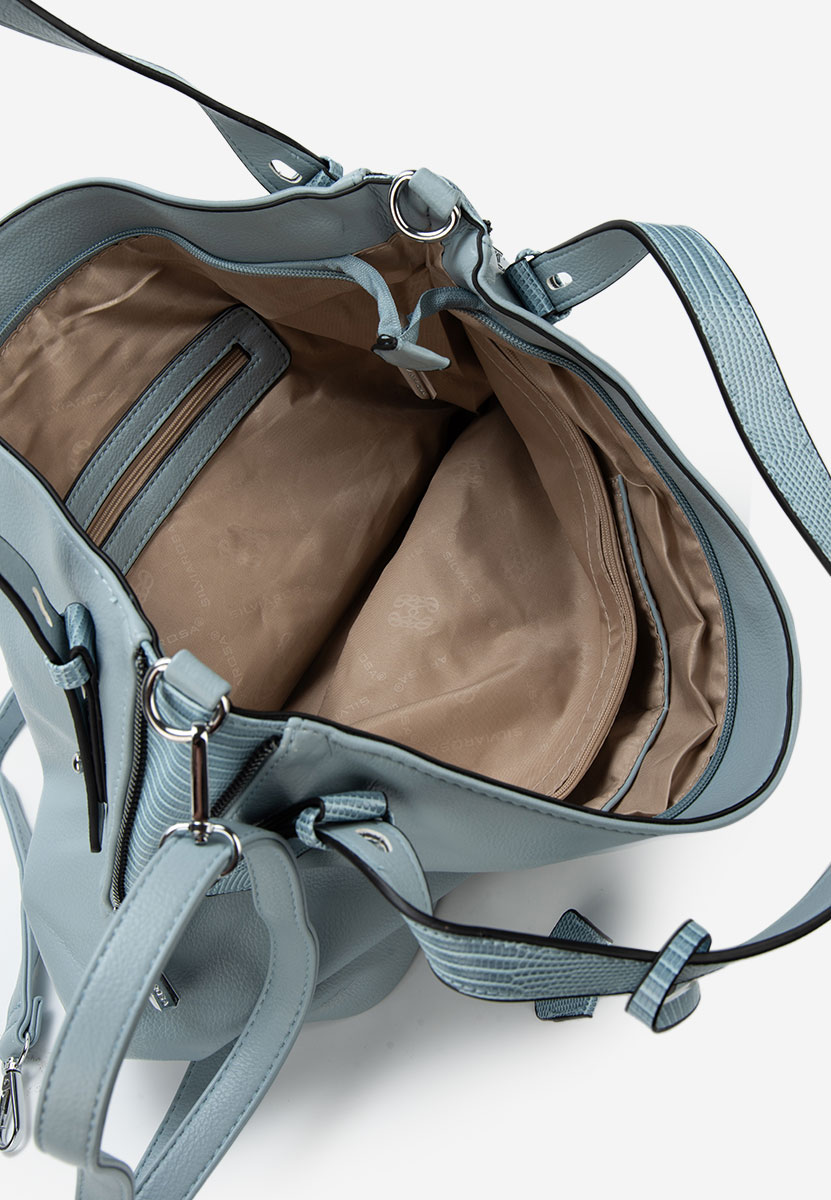 Borsa a mano Silvia Rosa 8256 blu