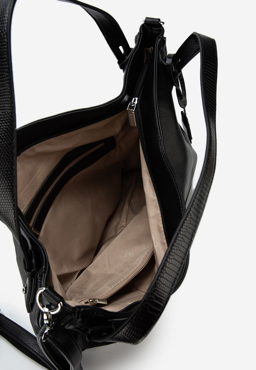 Borsa a mano Silvia Rosa 8256 nera