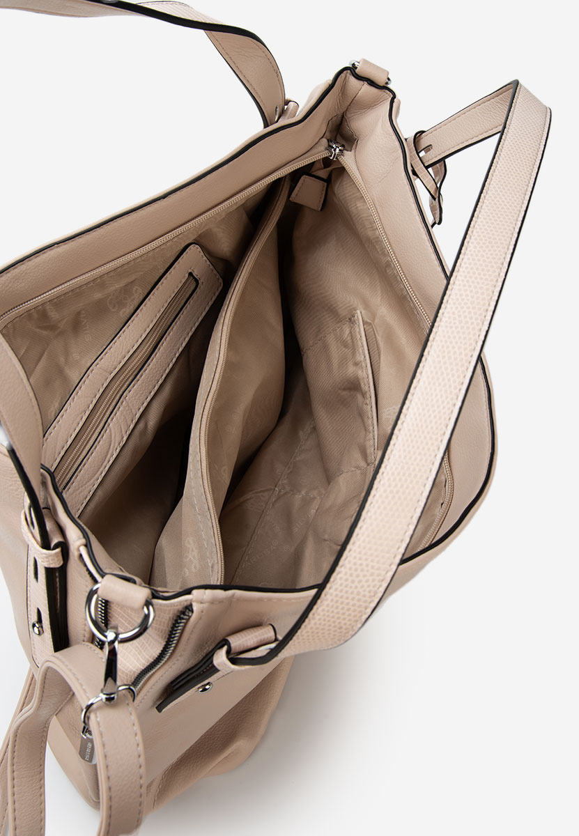 Borsa a mano Silvia Rosa 8256 V2 beige