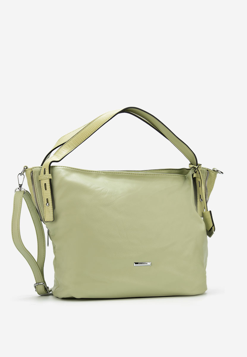 Borsa a mano Silvia Rosa 8256 verde