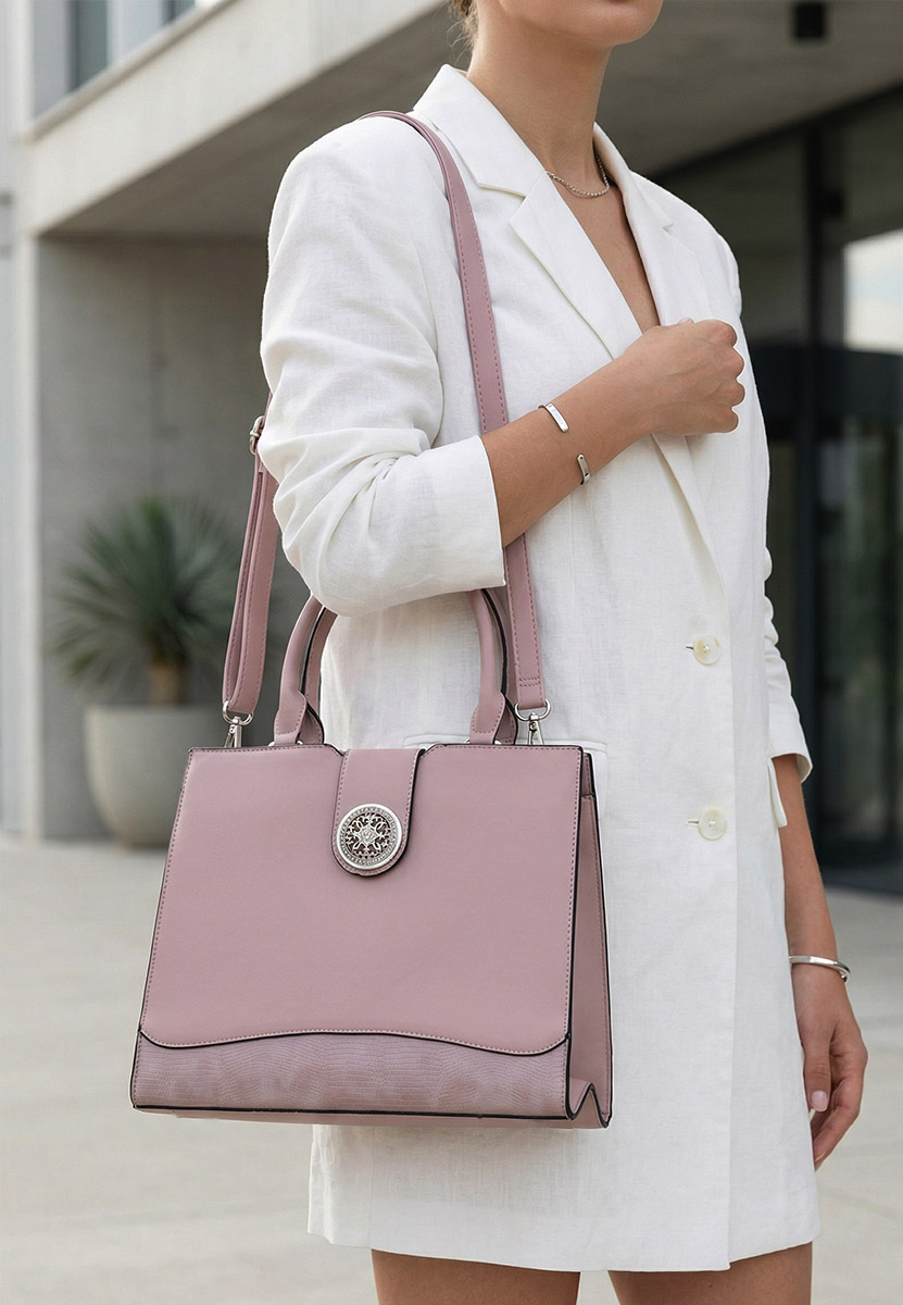 Borsa a mano Silvia Rosa 8040 viola