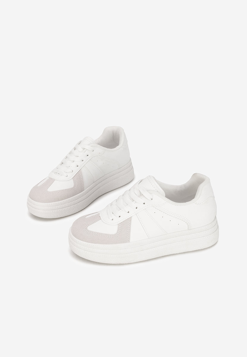Sneakers con plateau Serinia bianchi