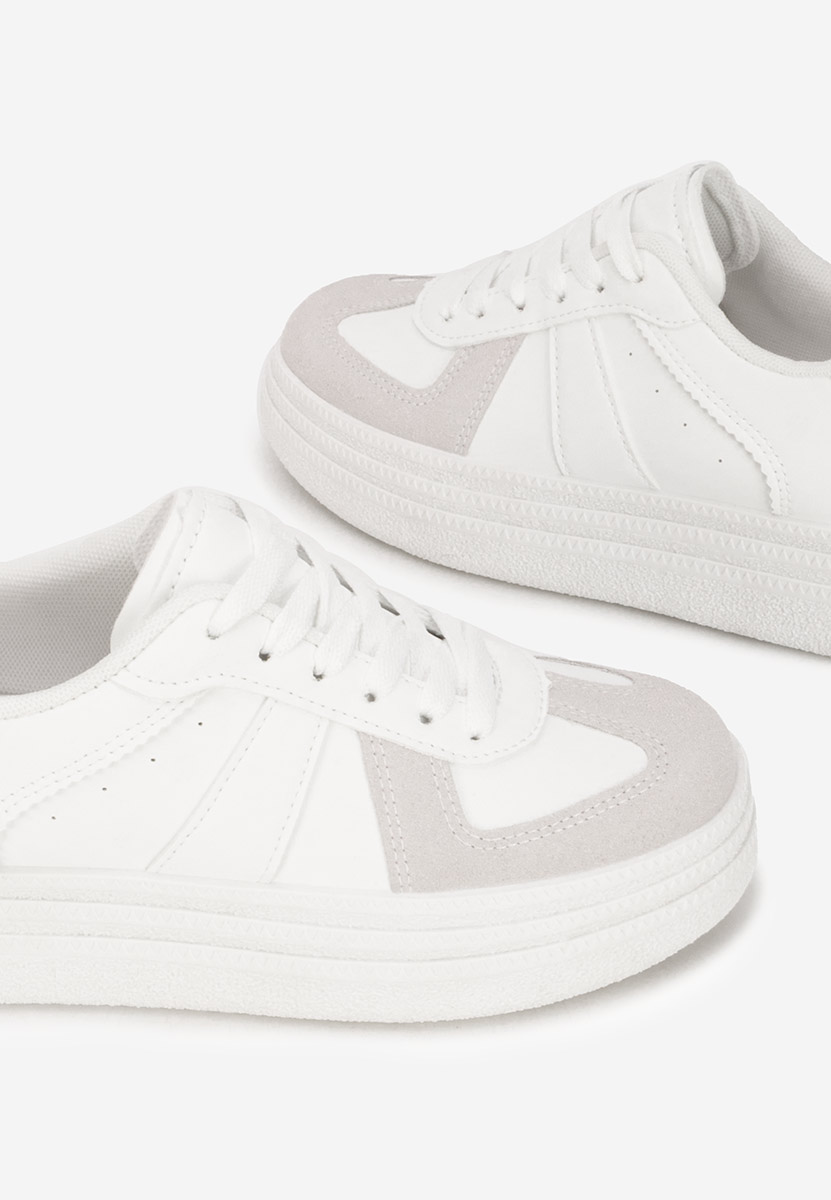 Sneakers con plateau Serinia bianchi