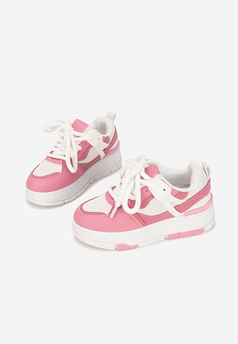 Sneakers con plateau Rosallia fucsia