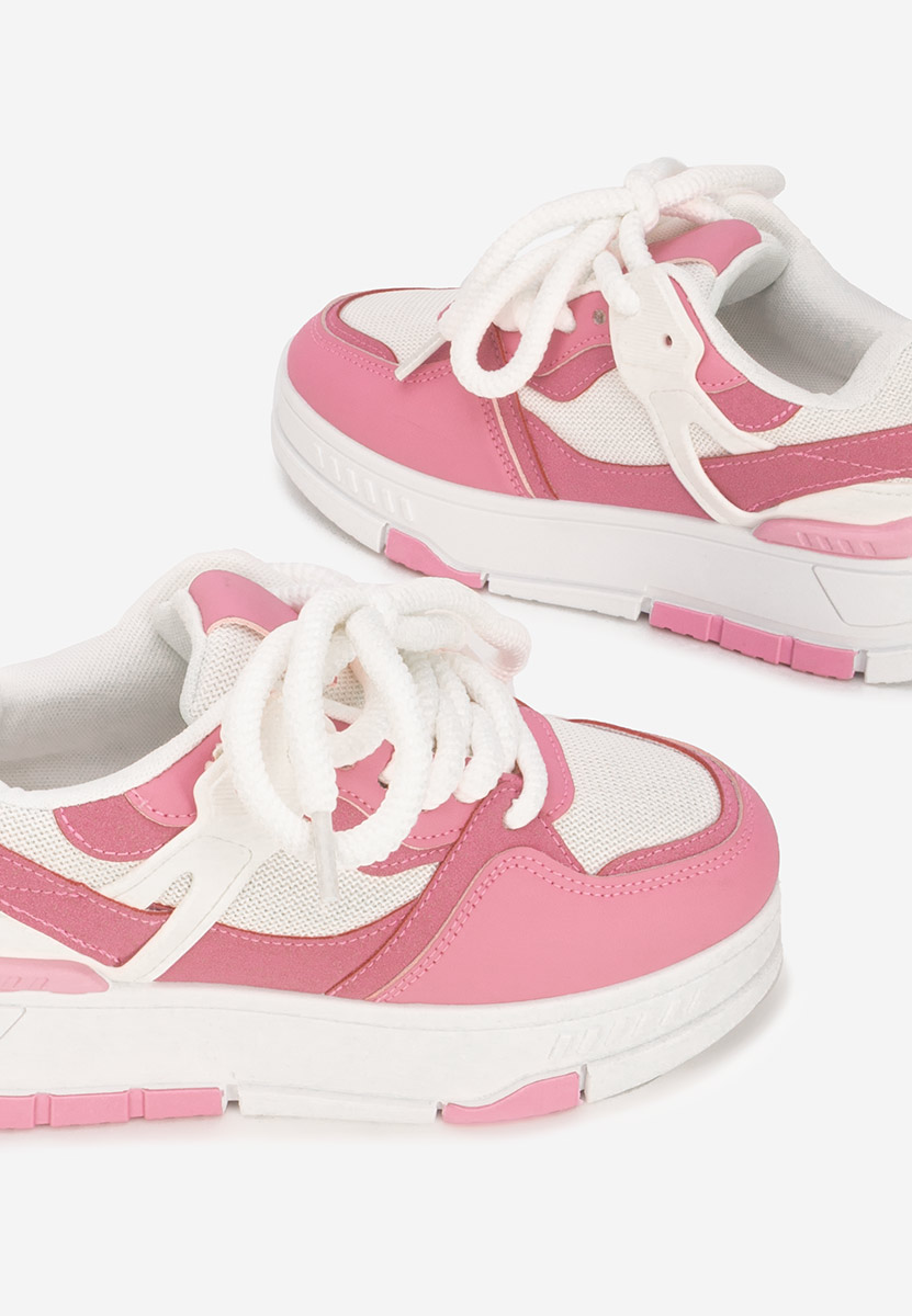 Sneakers con plateau Rosallia fucsia