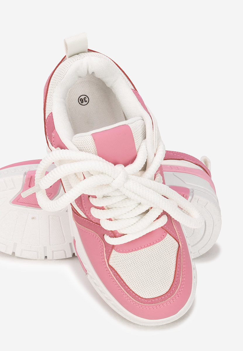 Sneakers con plateau Rosallia fucsia