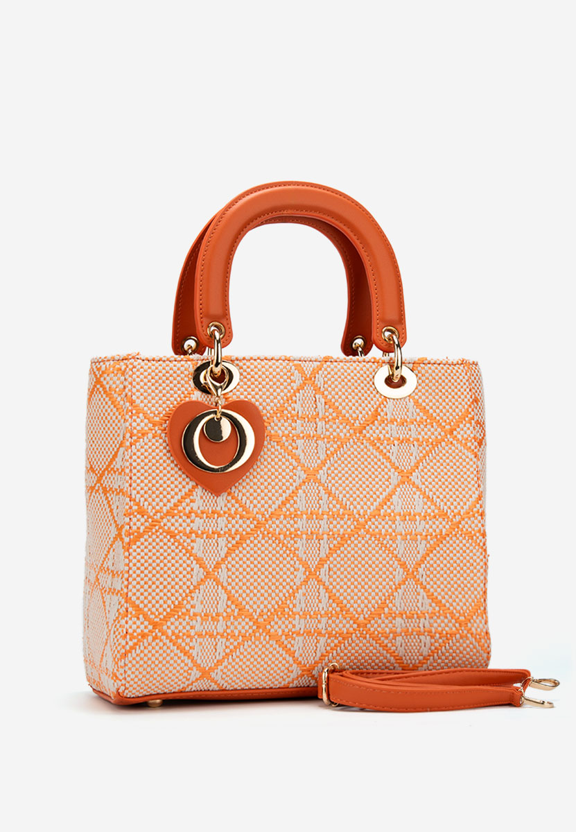 Borsa a mano Nanaria arancione
