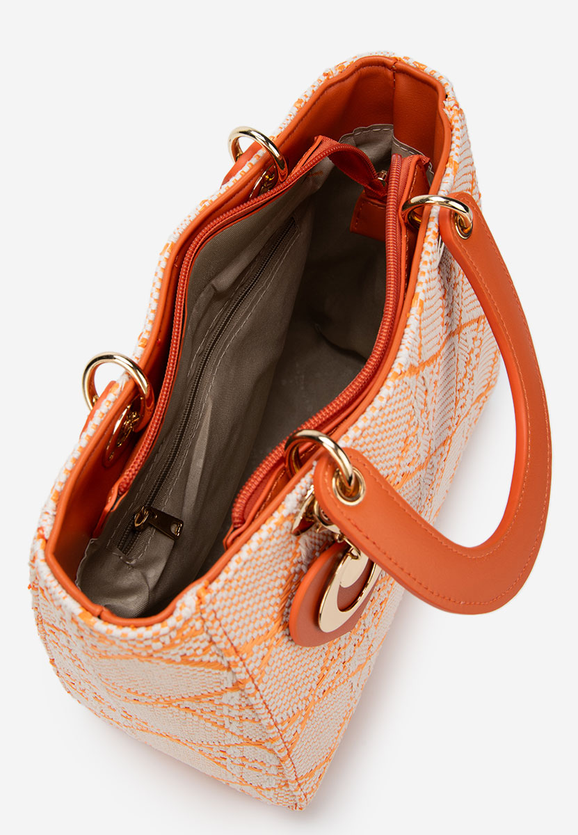 Borsa a mano Nanaria arancione