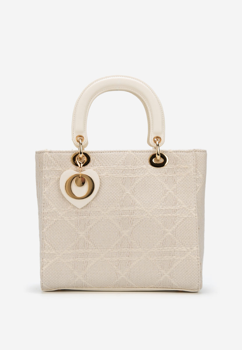 Borsa a mano Nanaria bianca