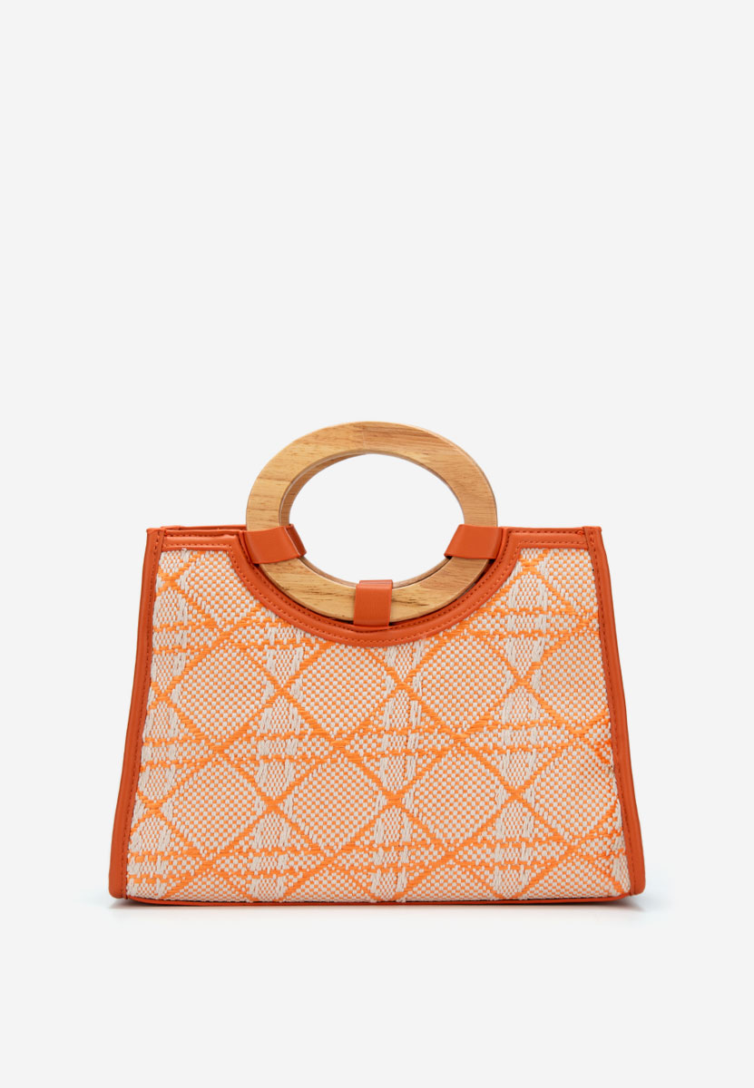 Borsa a mano Margaretta arancione