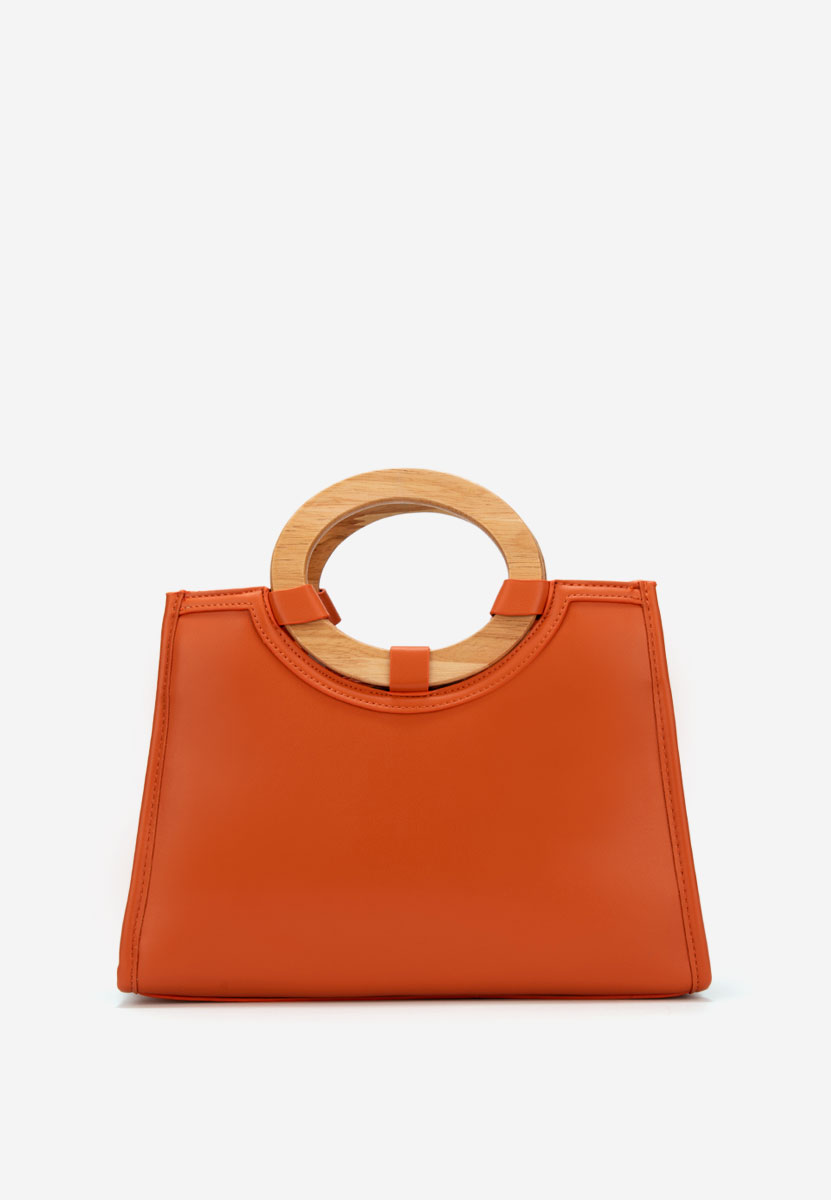 Borsa a mano Margaretta arancione